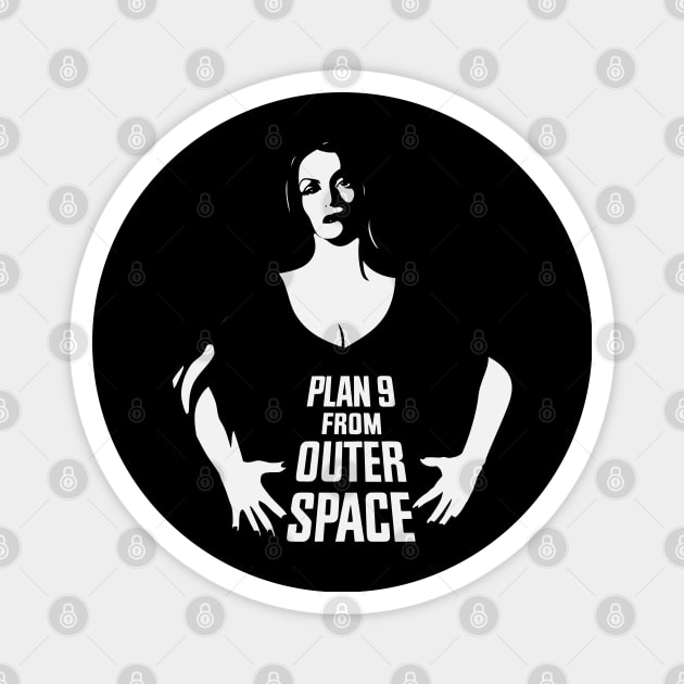 Plan 9 from Outer Space (1959) Magnet by MonoMagic